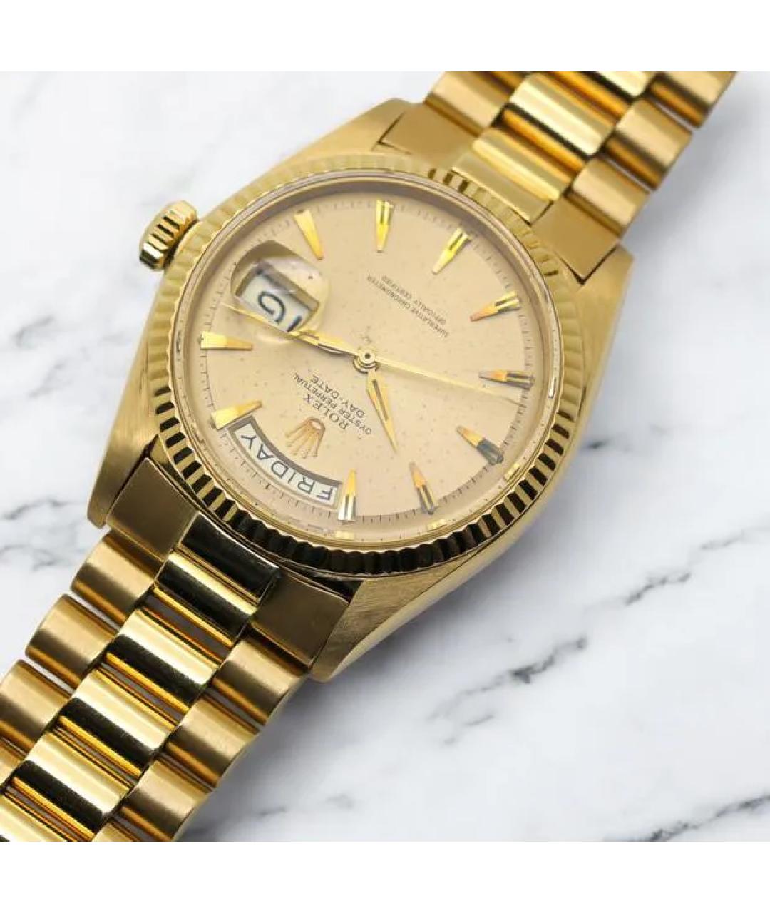 ROLEX Золотые часы из желтого золота, фото 4
