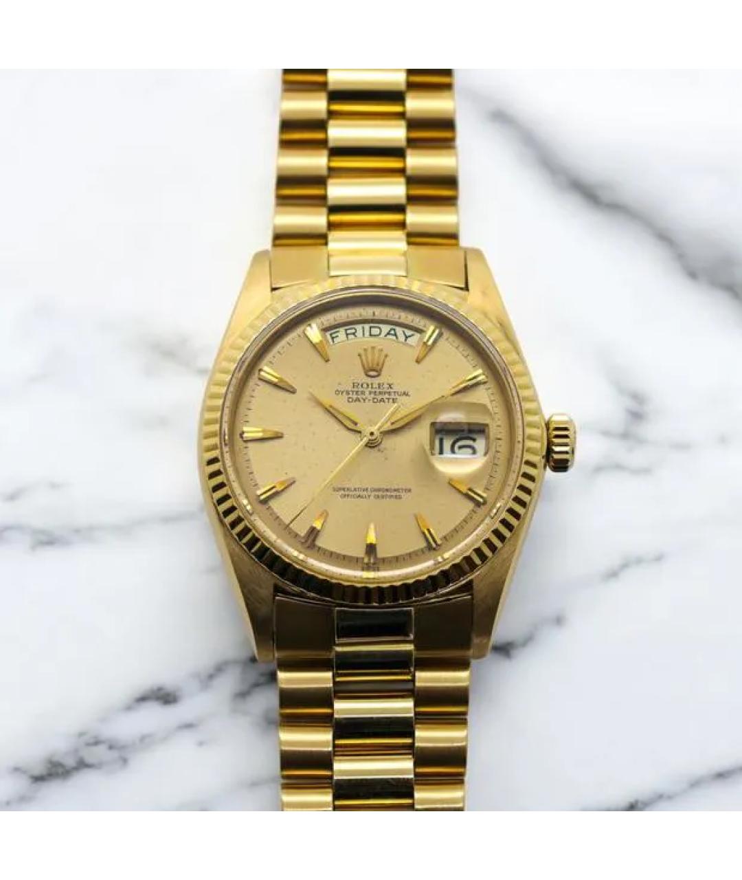 ROLEX Золотые часы из желтого золота, фото 8
