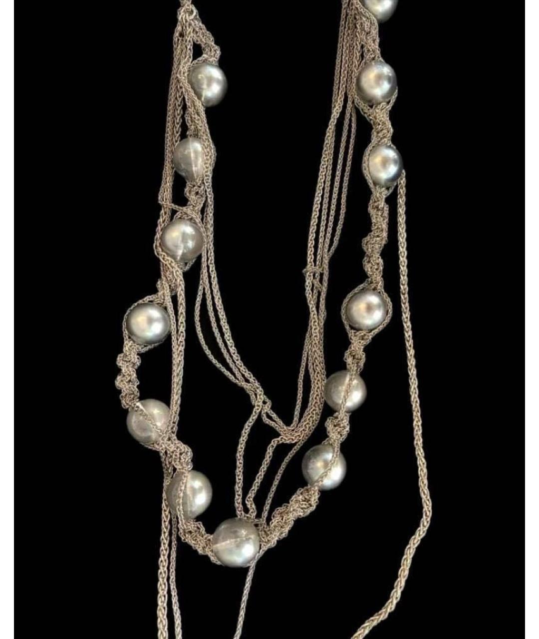 CHANEL Металлическое колье, фото 4