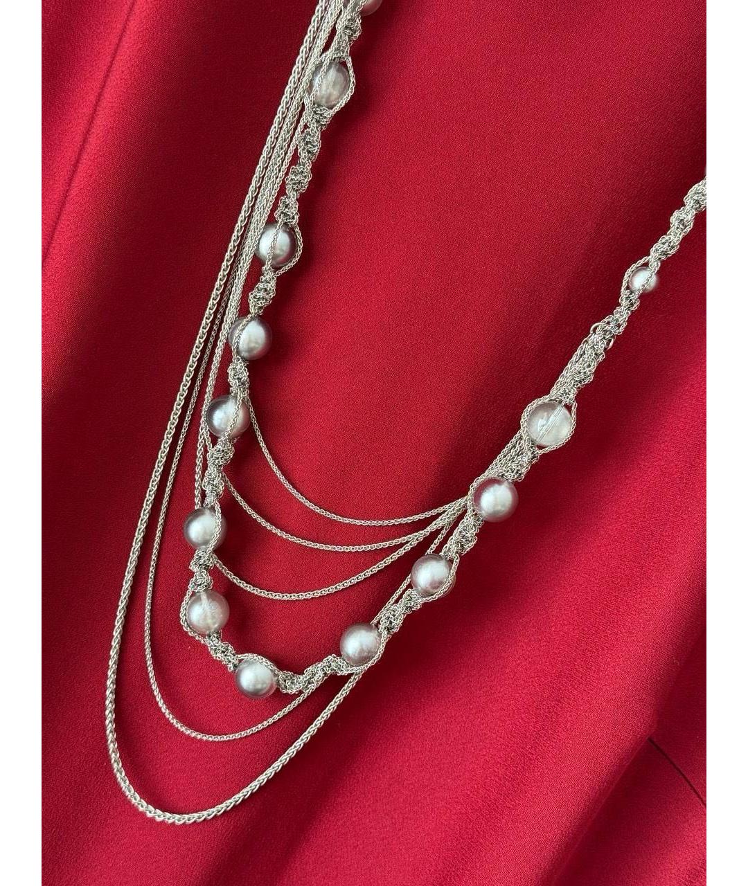 CHANEL Металлическое колье, фото 3