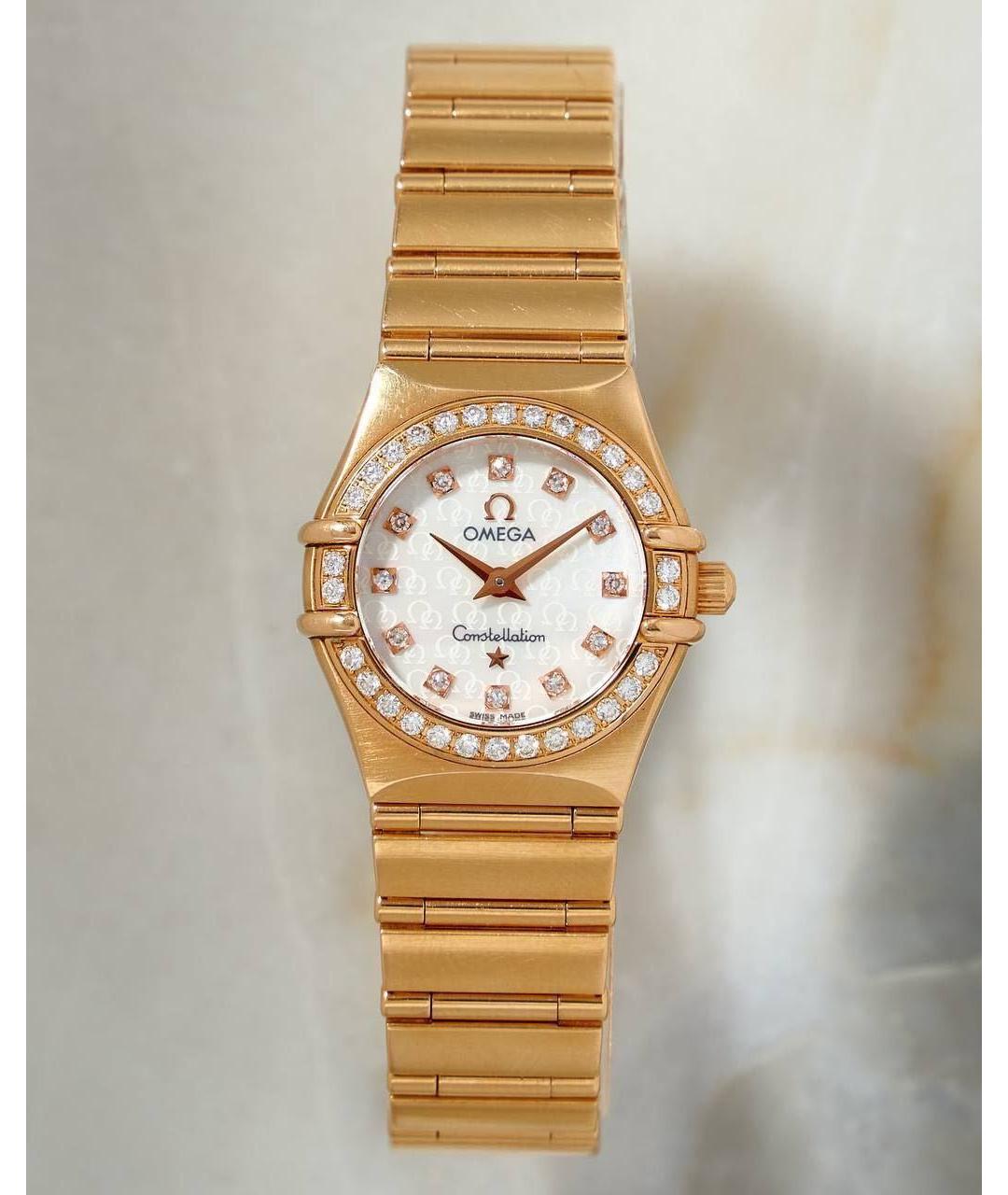 OMEGA Часы из желтого золота, фото 5