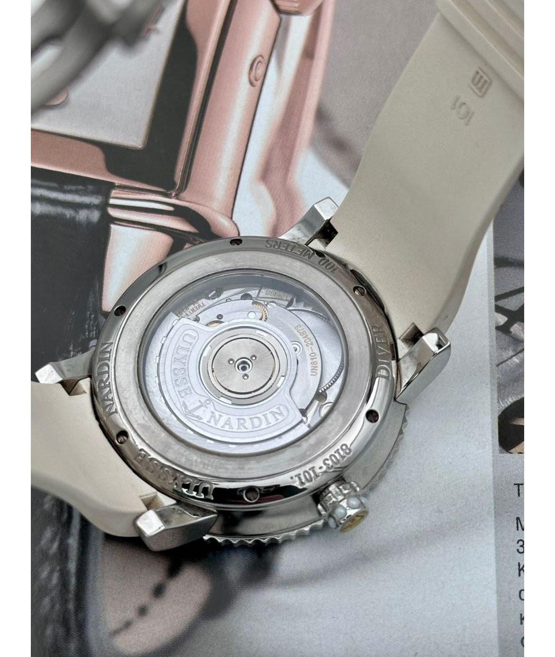 Ulysse Nardin Белые часы, фото 3