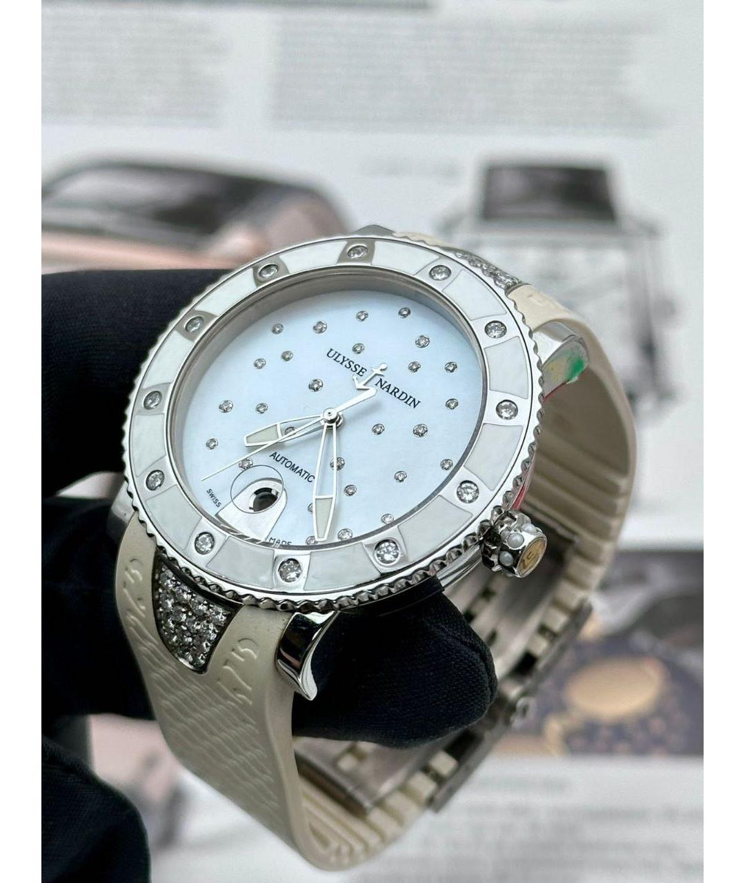 Ulysse Nardin Белые часы, фото 4