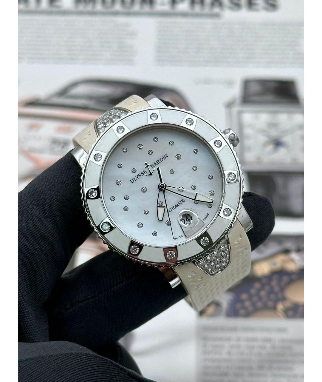 Ulysse Nardin Белые часы, фото 2