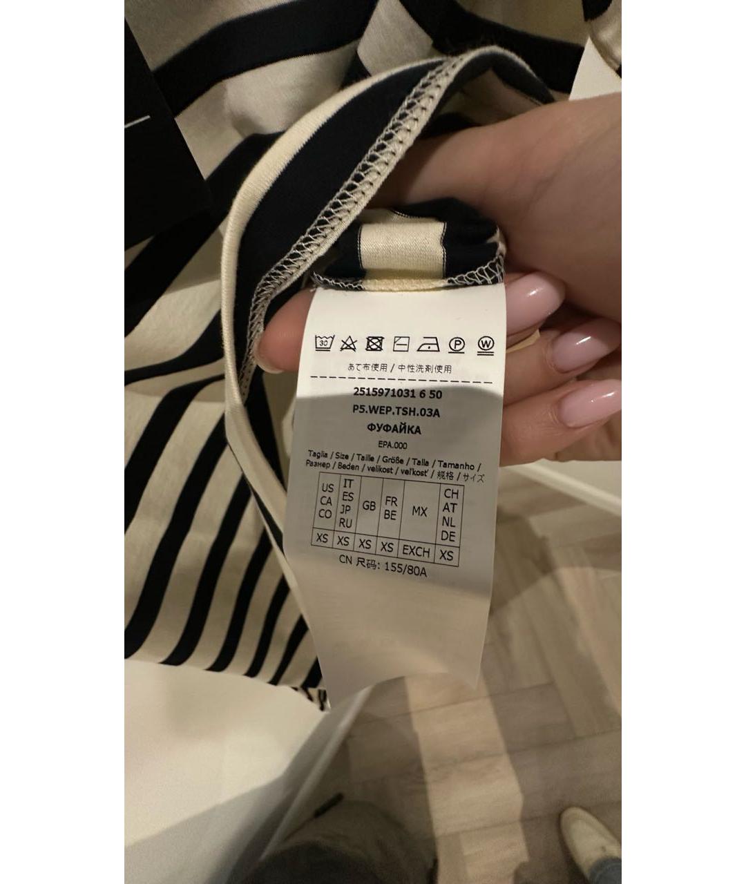 MAX MARA Хлопковая футболка, фото 3