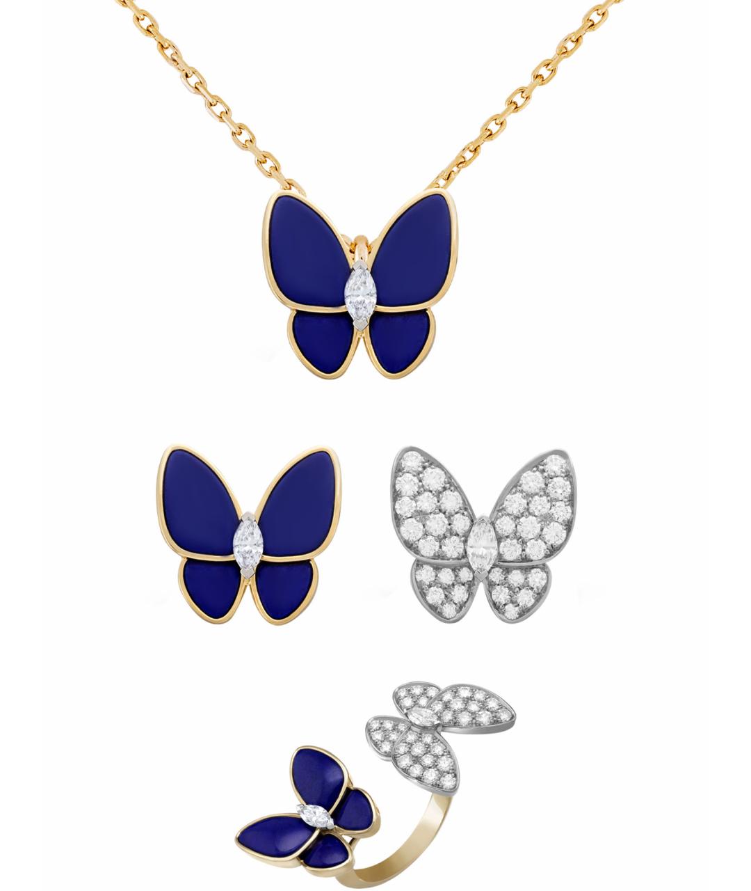VAN CLEEF & ARPELS Желтый комплект из желтого золота, фото 1