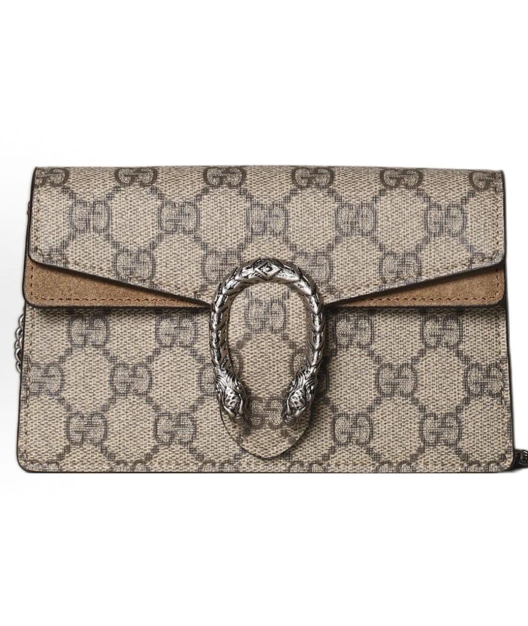 GUCCI Бежевая сумка через плечо, фото 1