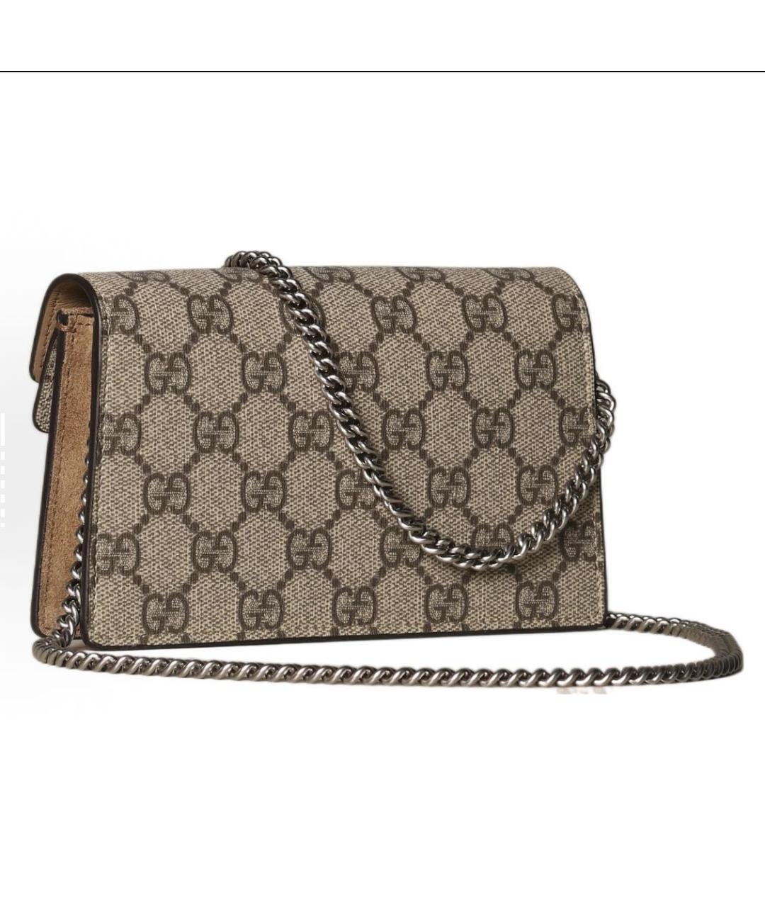 GUCCI Бежевая сумка через плечо, фото 3