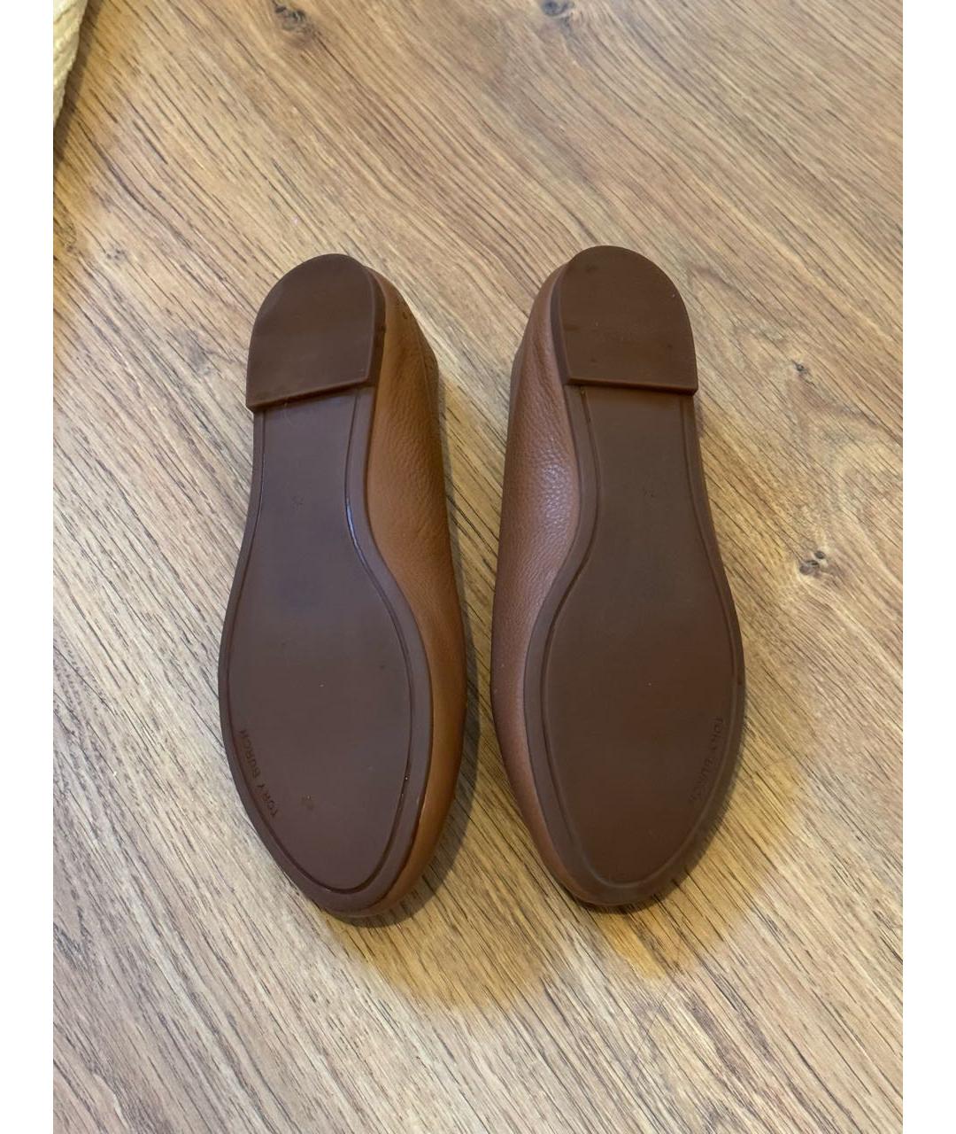 TORY BURCH Кожаные балетки, фото 6