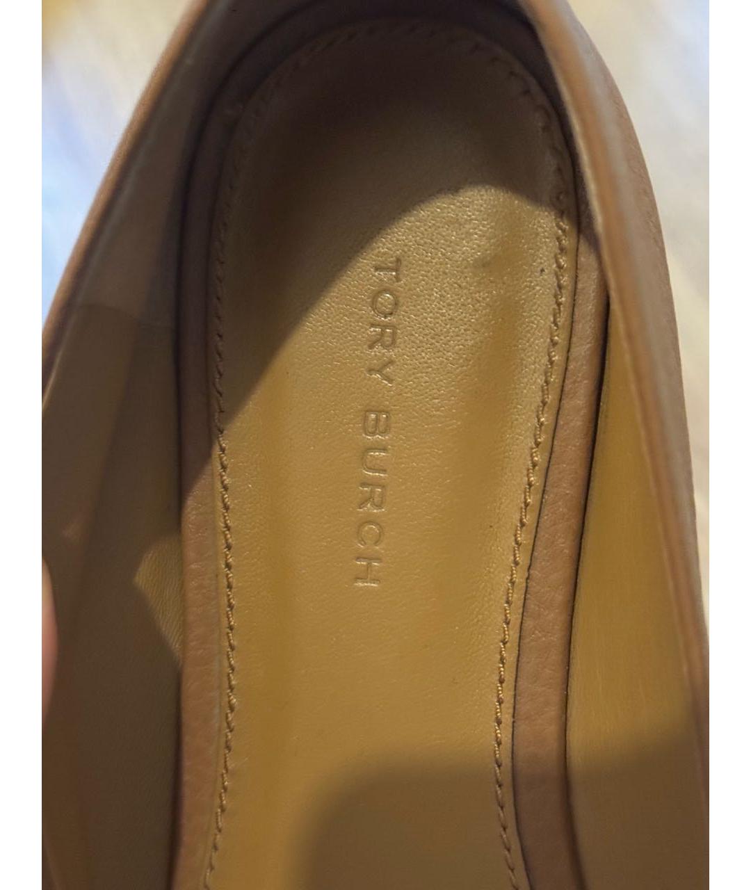 TORY BURCH Кожаные балетки, фото 5