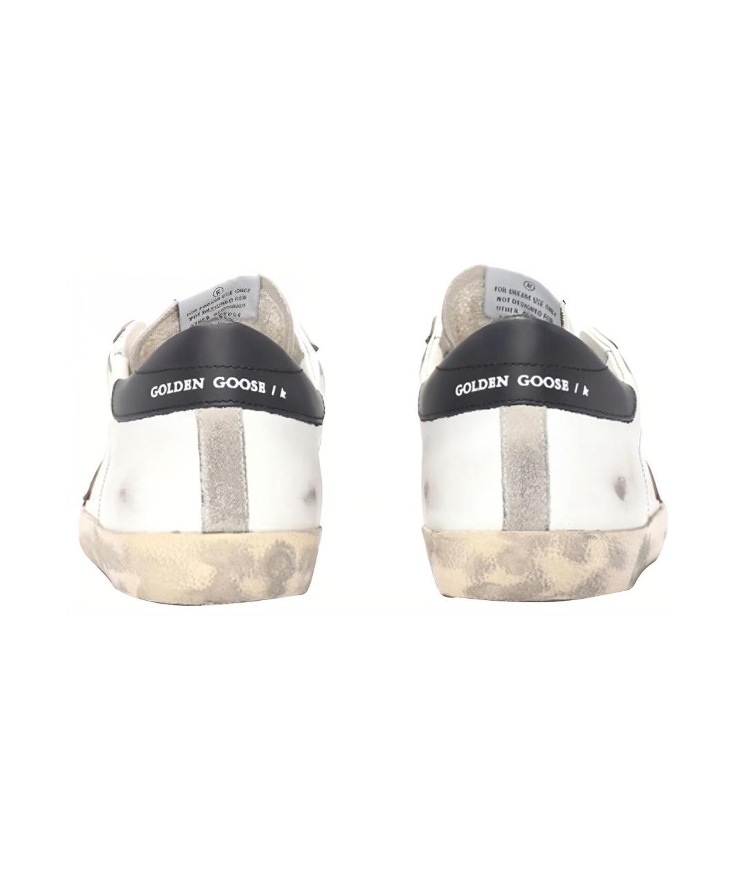 GOLDEN GOOSE DELUXE BRAND Белые низкие кроссовки / кеды, фото 5