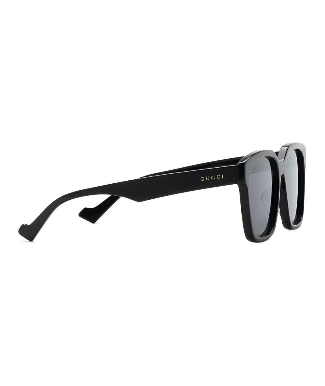 GUCCI Черные пластиковые солнцезащитные очки, фото 2