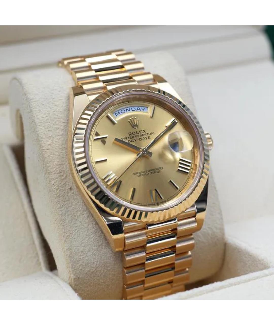 ROLEX Золотые часы из желтого золота, фото 2