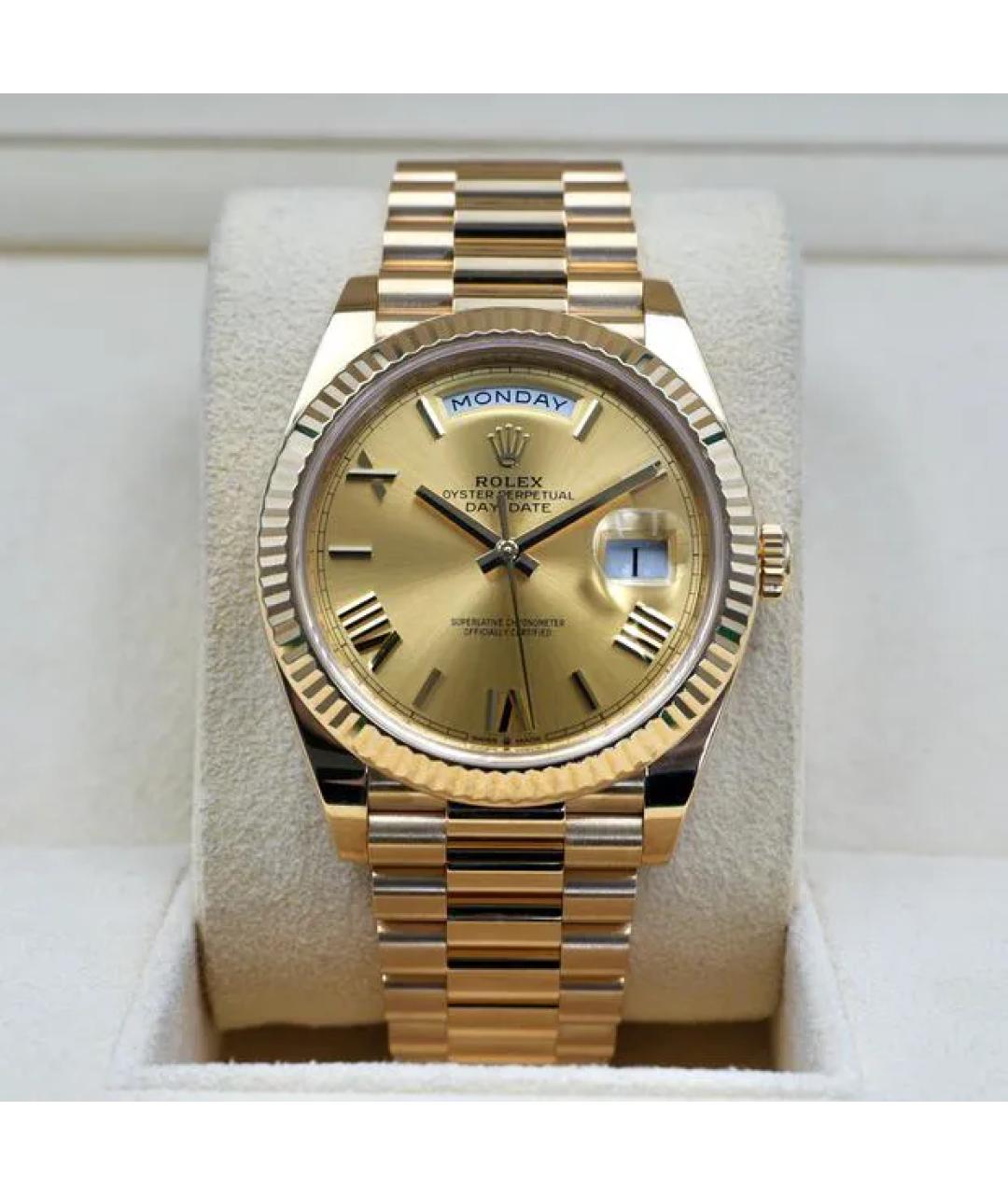 ROLEX Золотые часы из желтого золота, фото 10