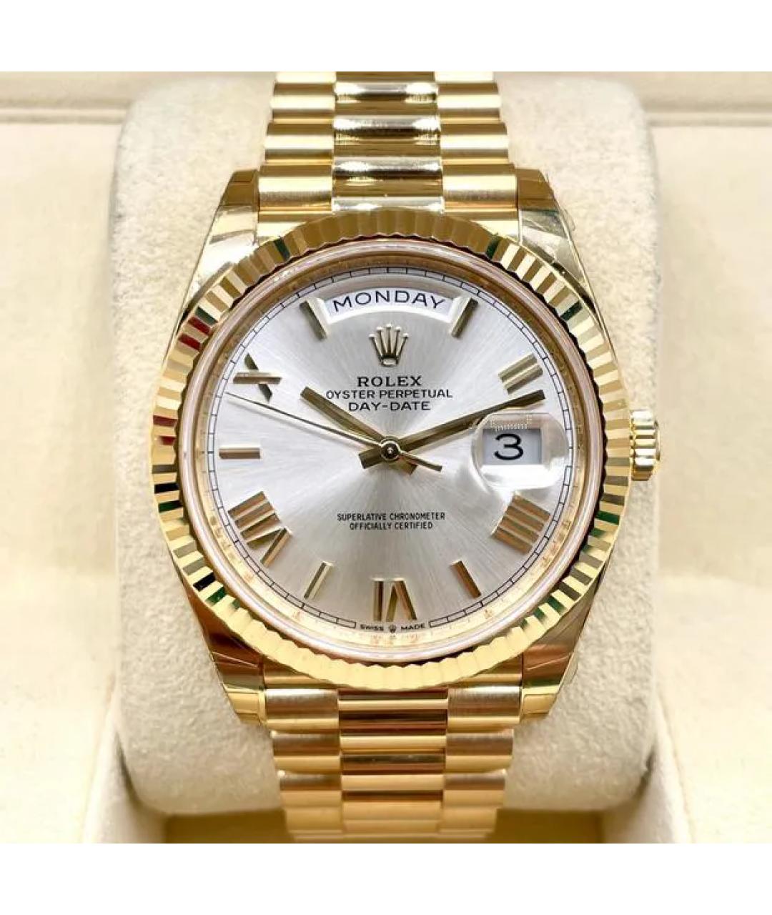 ROLEX Часы из желтого золота, фото 9