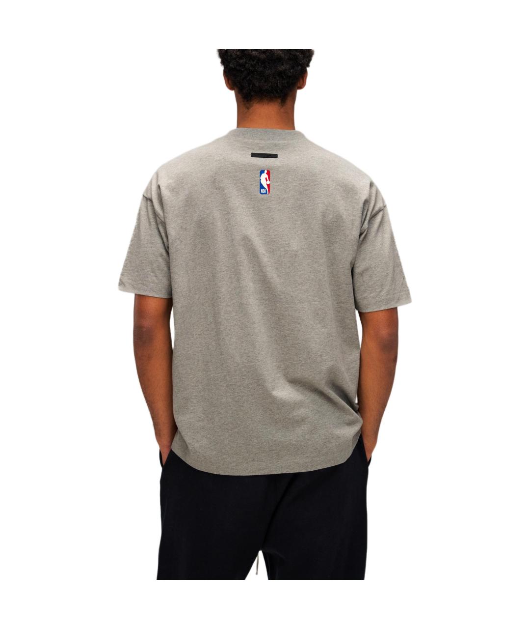 FEAR OF GOD ESSENTIALS Серая футболка, фото 4