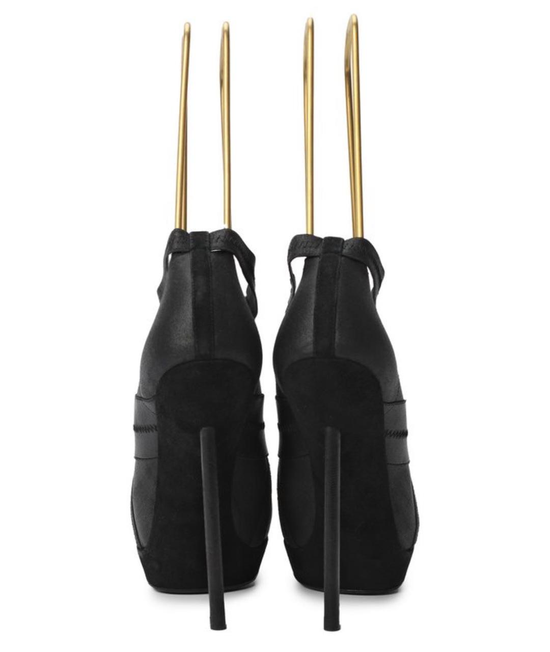 SAINT LAURENT Черные ботильоны, фото 4