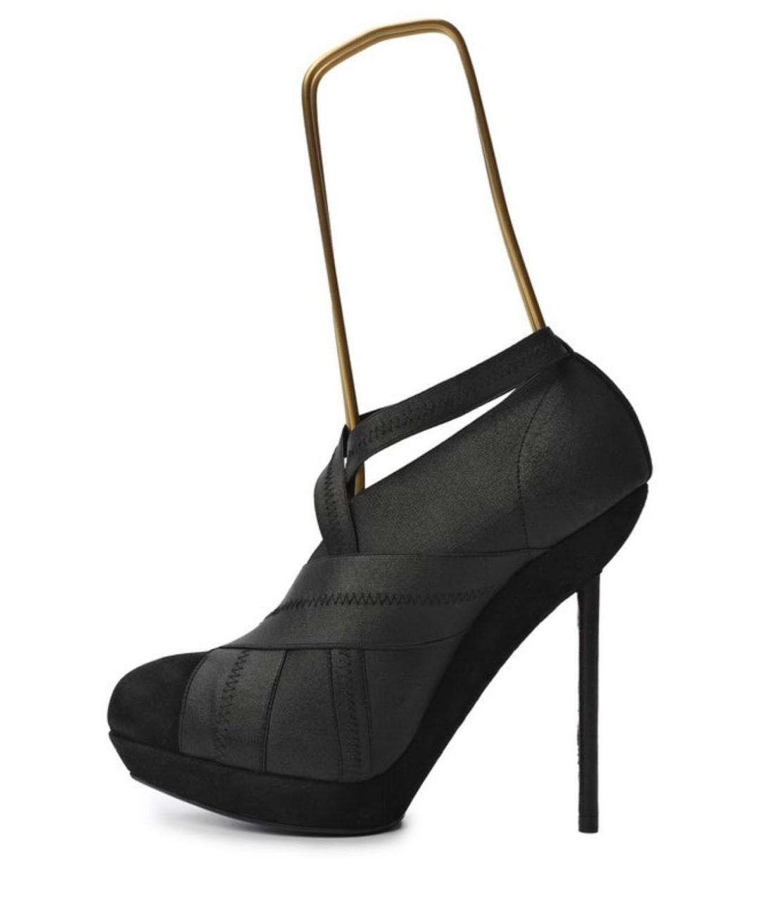 SAINT LAURENT Черные ботильоны, фото 2