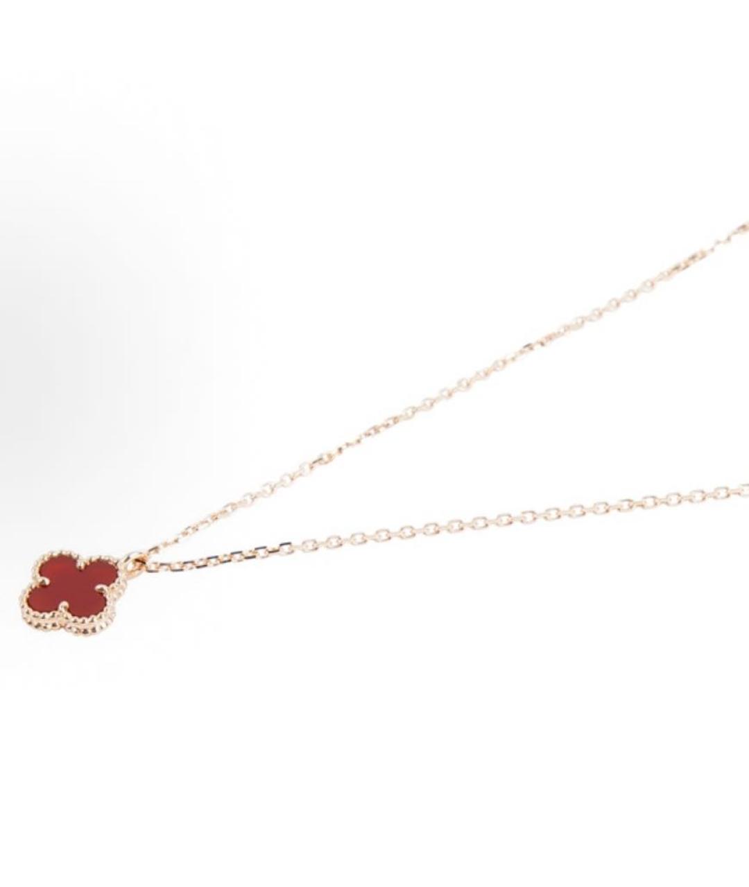 VAN CLEEF & ARPELS Красная подвеска из розового золота, фото 2