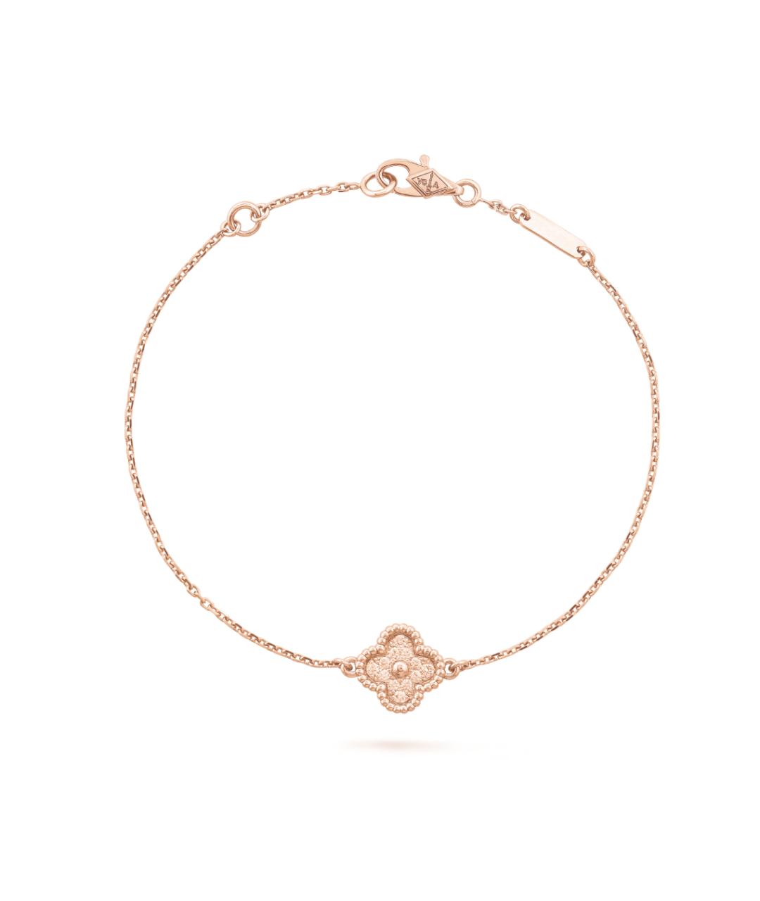 VAN CLEEF & ARPELS Золотой браслет из розового золота, фото 1