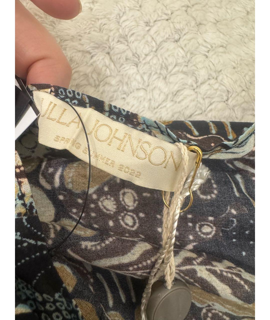 ULLA JOHNSON Мульти хлопковое парео, фото 4