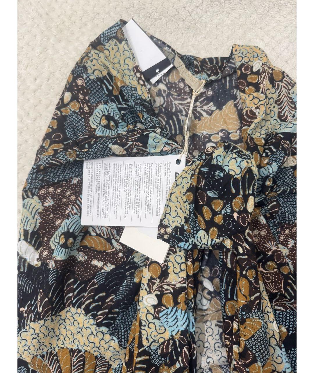 ULLA JOHNSON Мульти хлопковое парео, фото 3