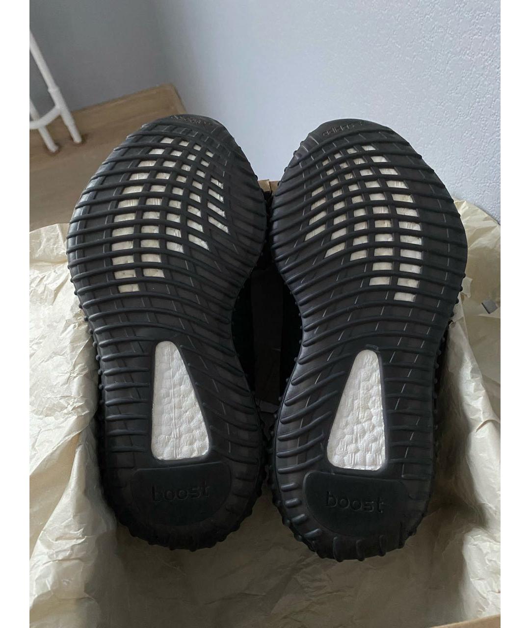 ADIDAS YEEZY Черные текстильные кроссовки, фото 7