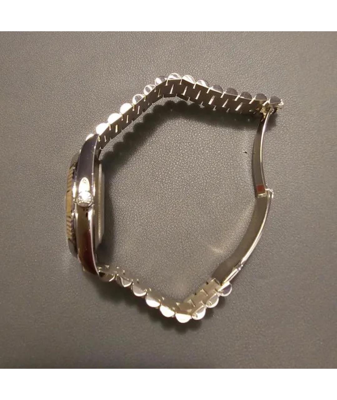 ROLEX Серебряные часы из белого золота, фото 6