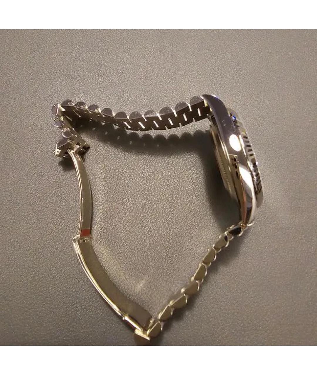 ROLEX Серебряные часы из белого золота, фото 5