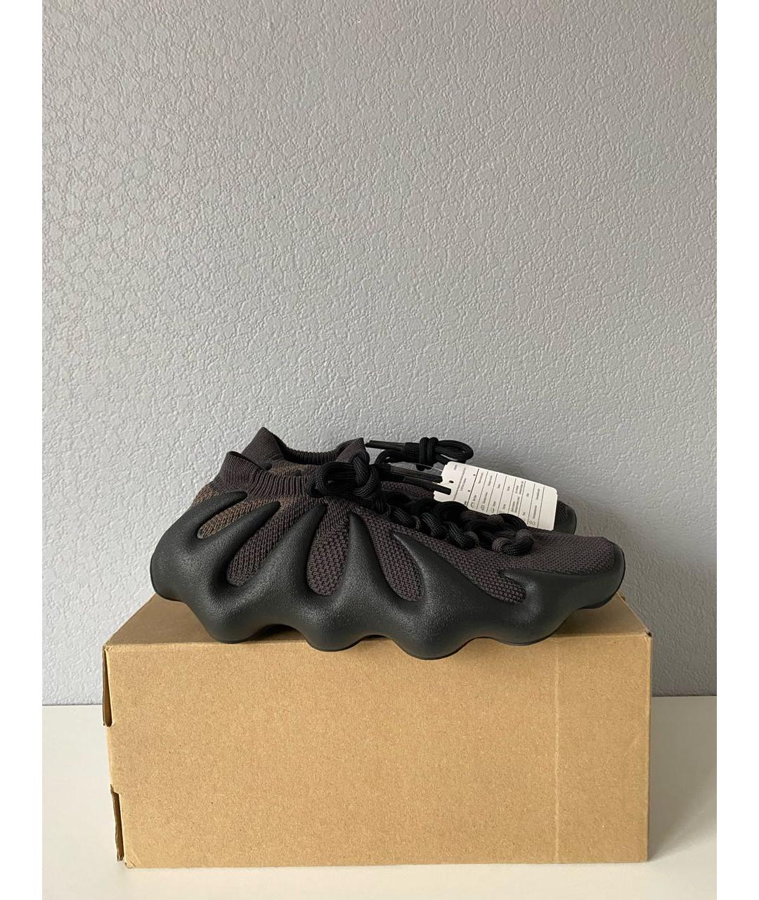 ADIDAS YEEZY Черные текстильные кроссовки, фото 7
