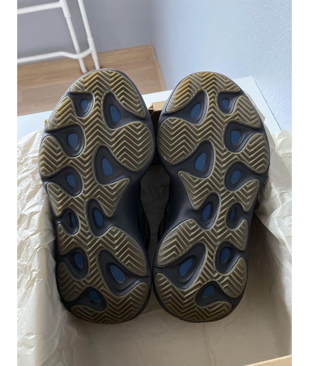 ADIDAS YEEZY Черные текстильные кроссовки, фото 7