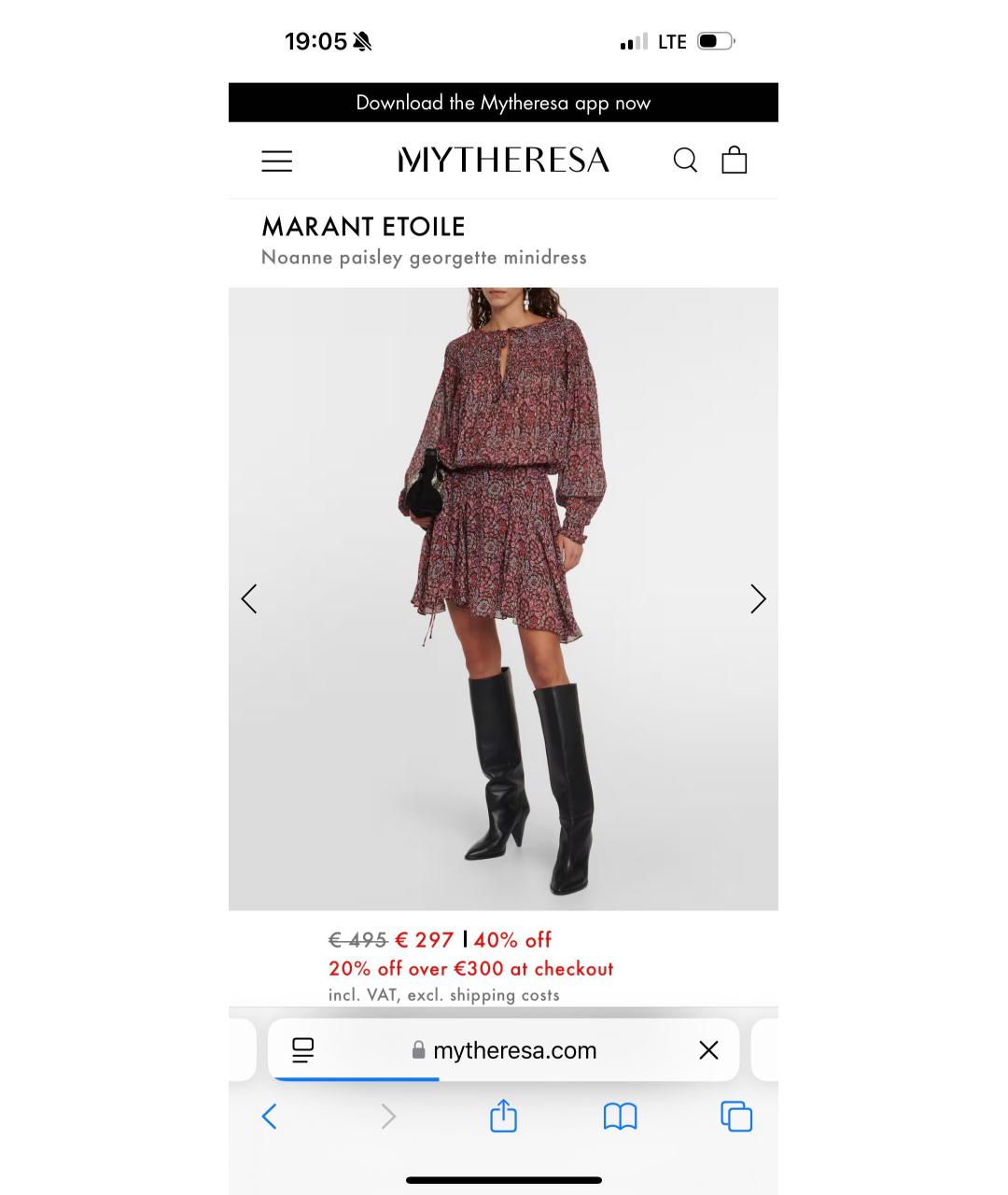 ISABEL MARANT ETOILE Мульти вискозное повседневное платье, фото 8