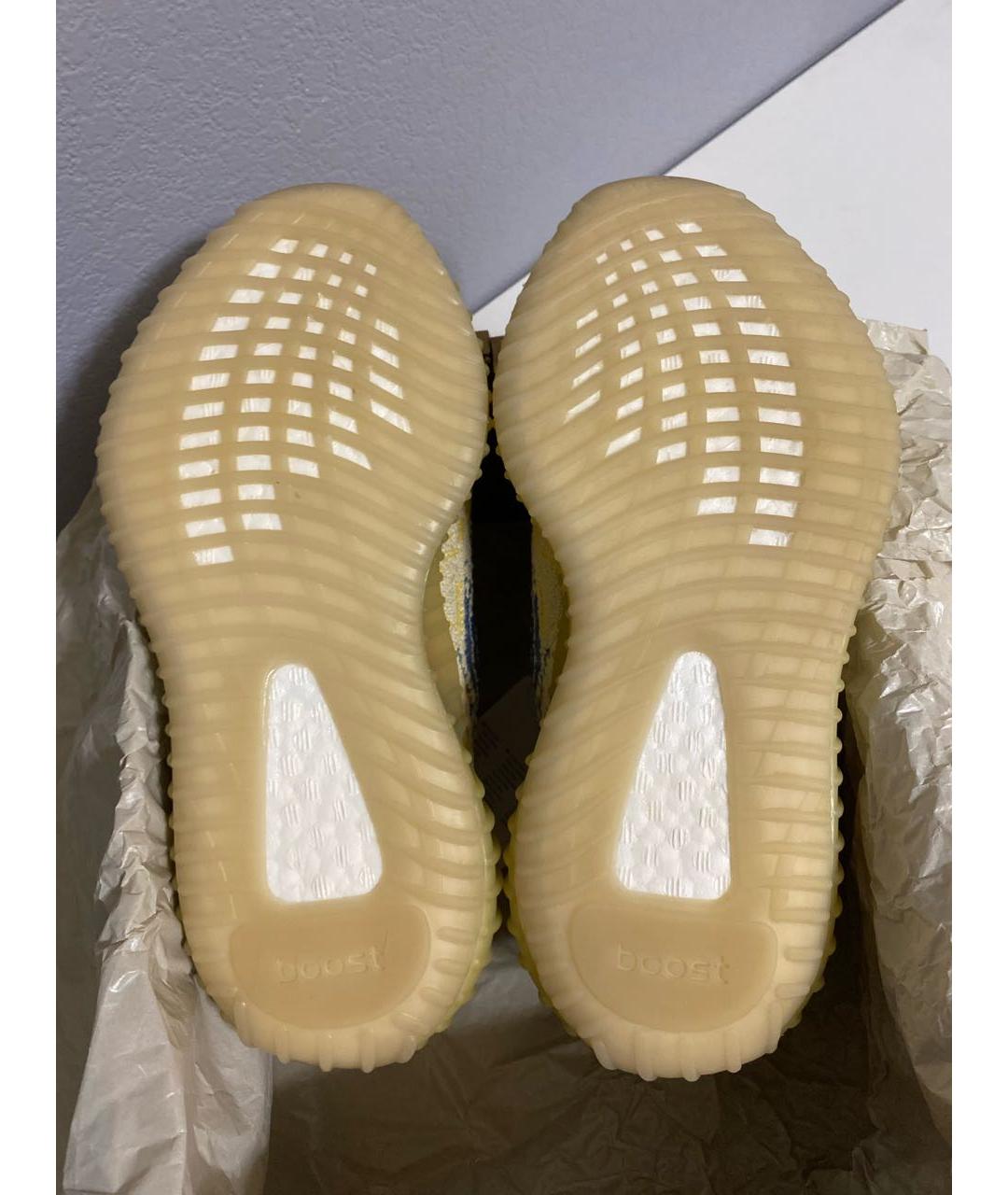 ADIDAS YEEZY Мульти текстильные низкие кроссовки / кеды, фото 7