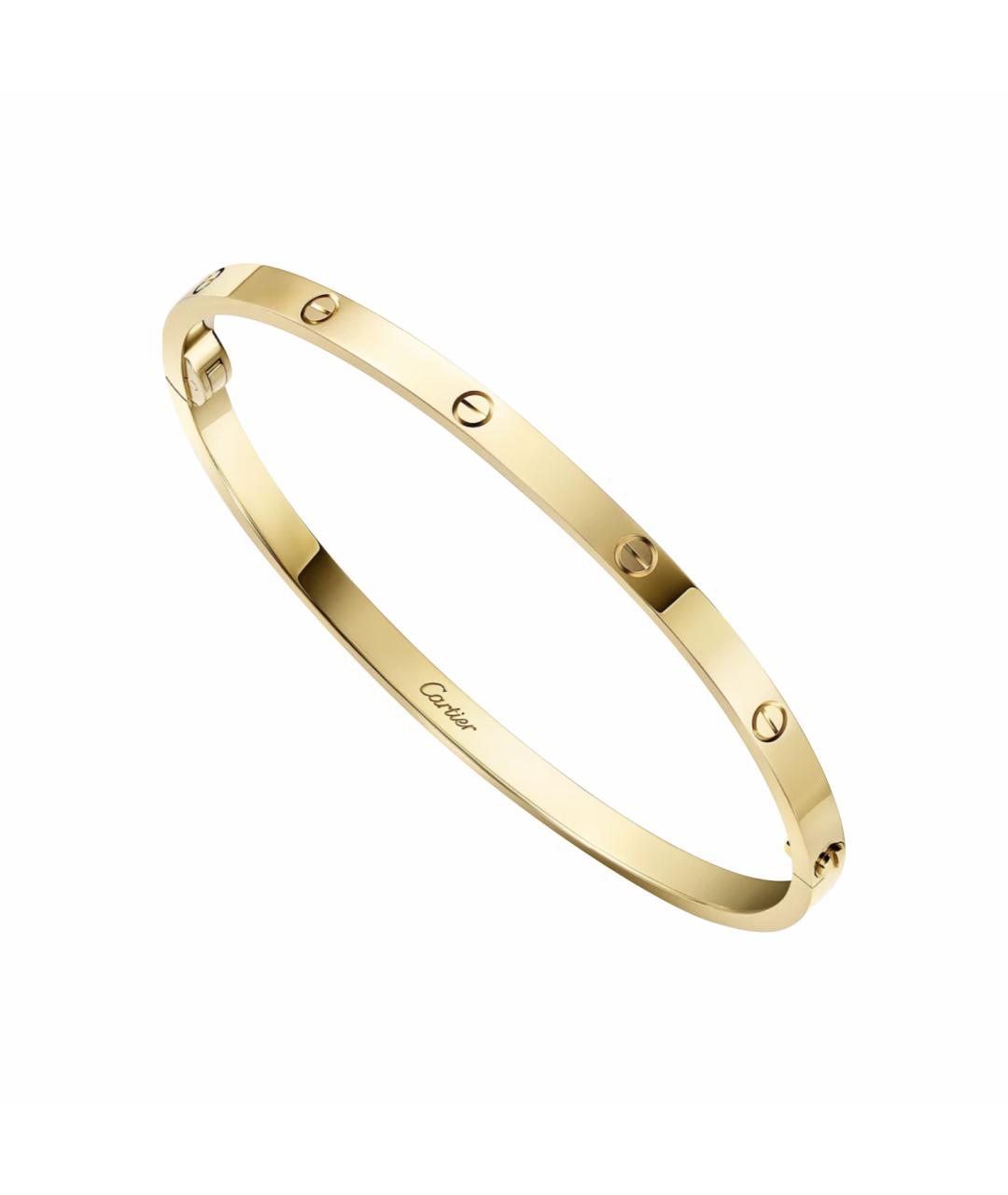 CARTIER Золотой браслет из желтого золота, фото 1