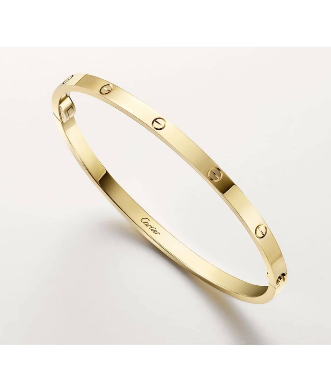 CARTIER Золотой браслет из желтого золота, фото 6