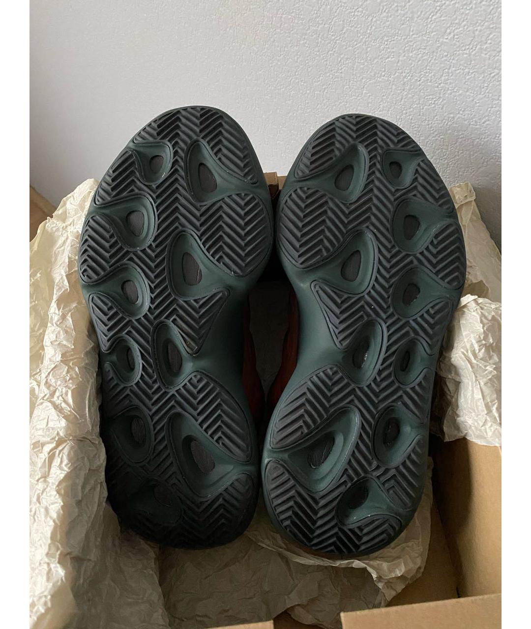 ADIDAS YEEZY Мульти текстильные низкие кроссовки / кеды, фото 7