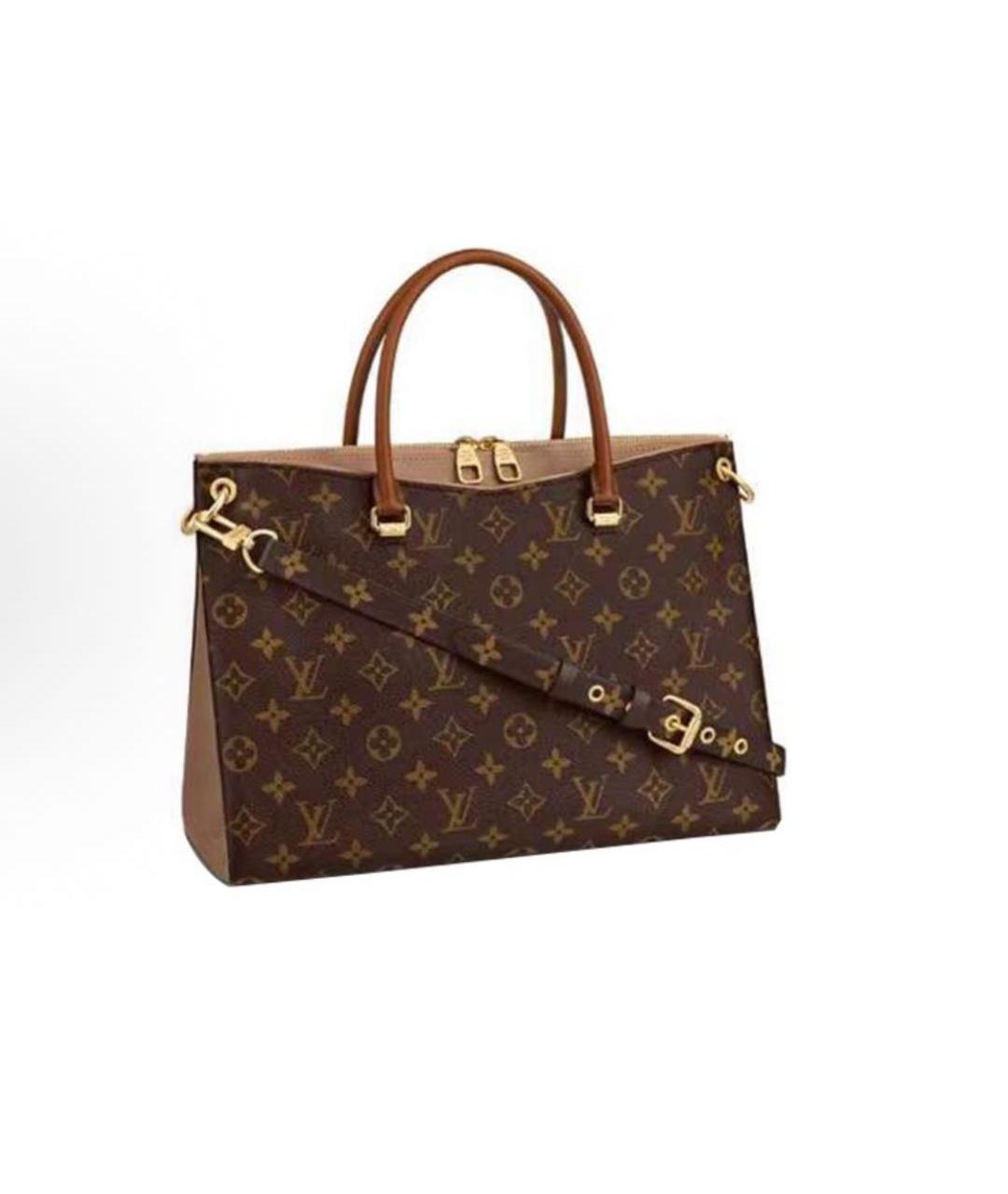 LOUIS VUITTON Коричневая сумка тоут, фото 1