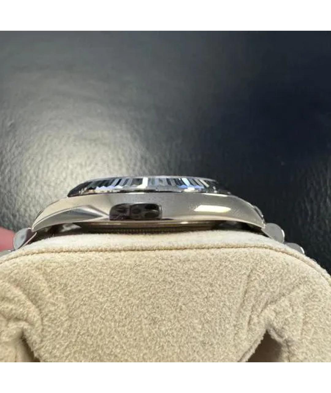 ROLEX Синие часы из белого золота, фото 2