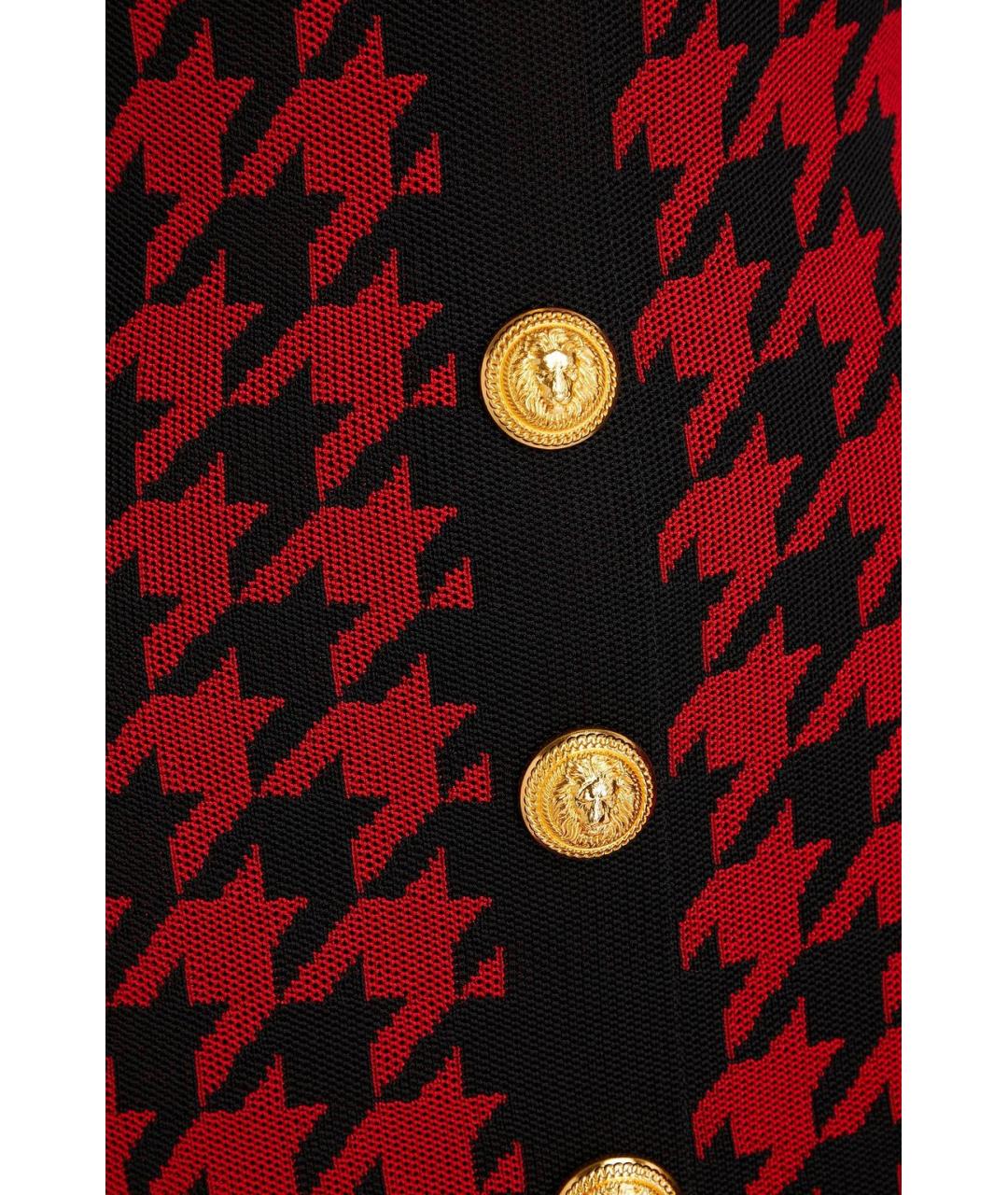 BALMAIN Мульти коктейльное платье, фото 4