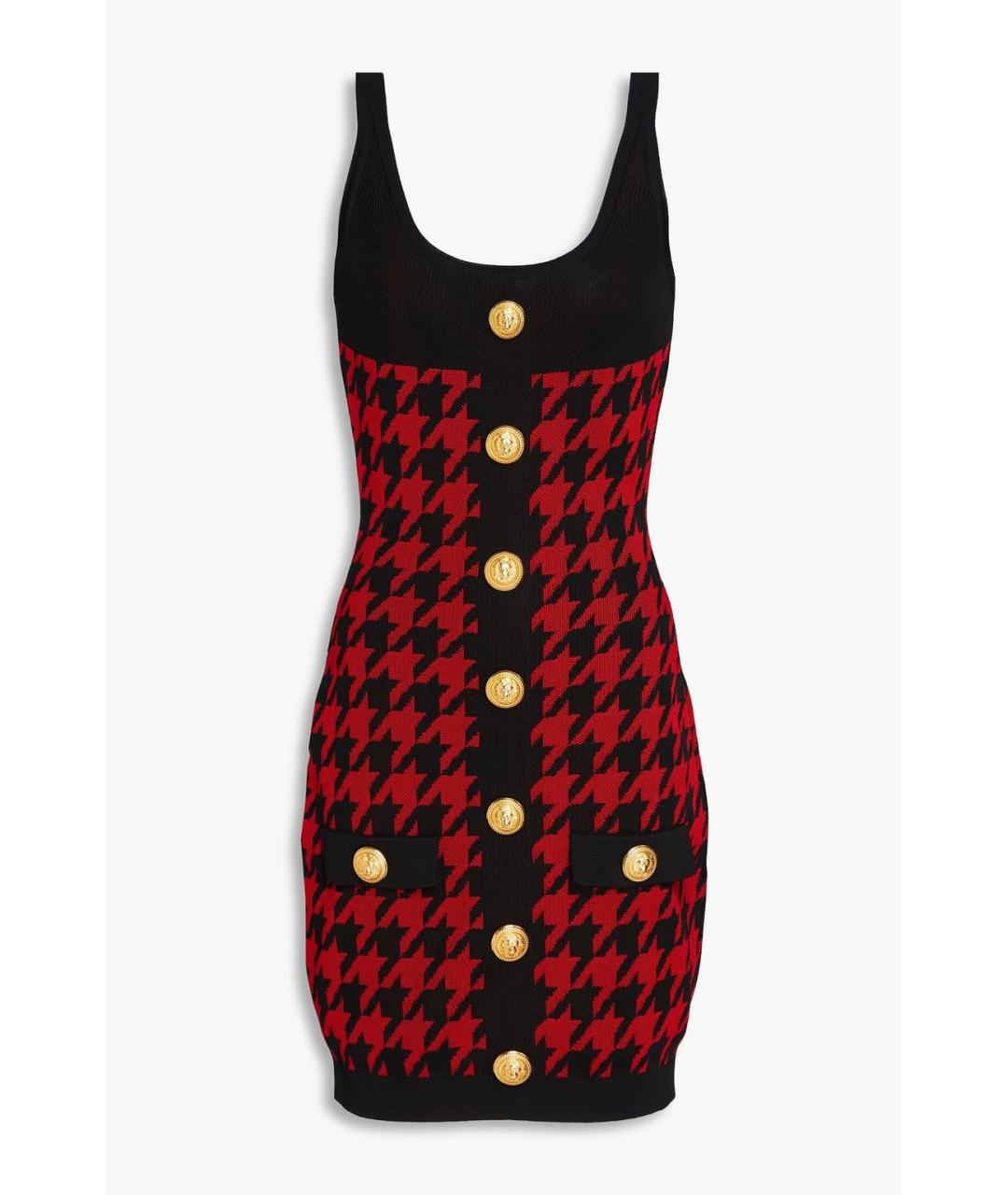 BALMAIN Мульти коктейльное платье, фото 7