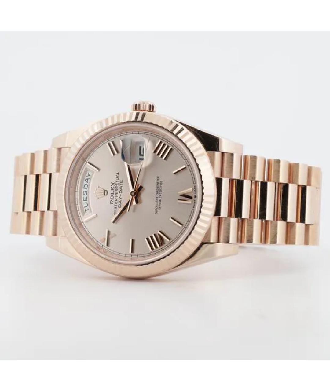 ROLEX Часы из розового золота, фото 2
