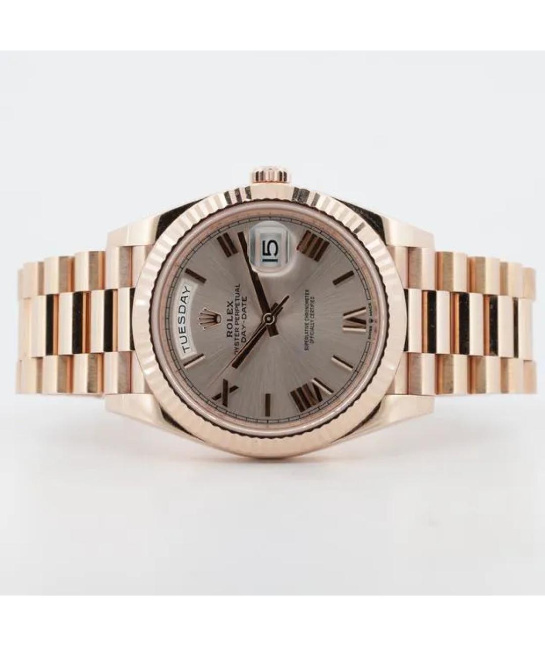 ROLEX Часы из розового золота, фото 5