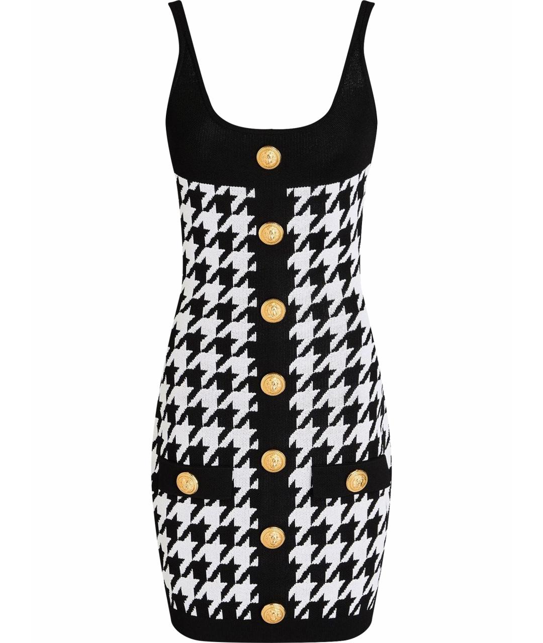 BALMAIN Мульти коктейльное платье, фото 1