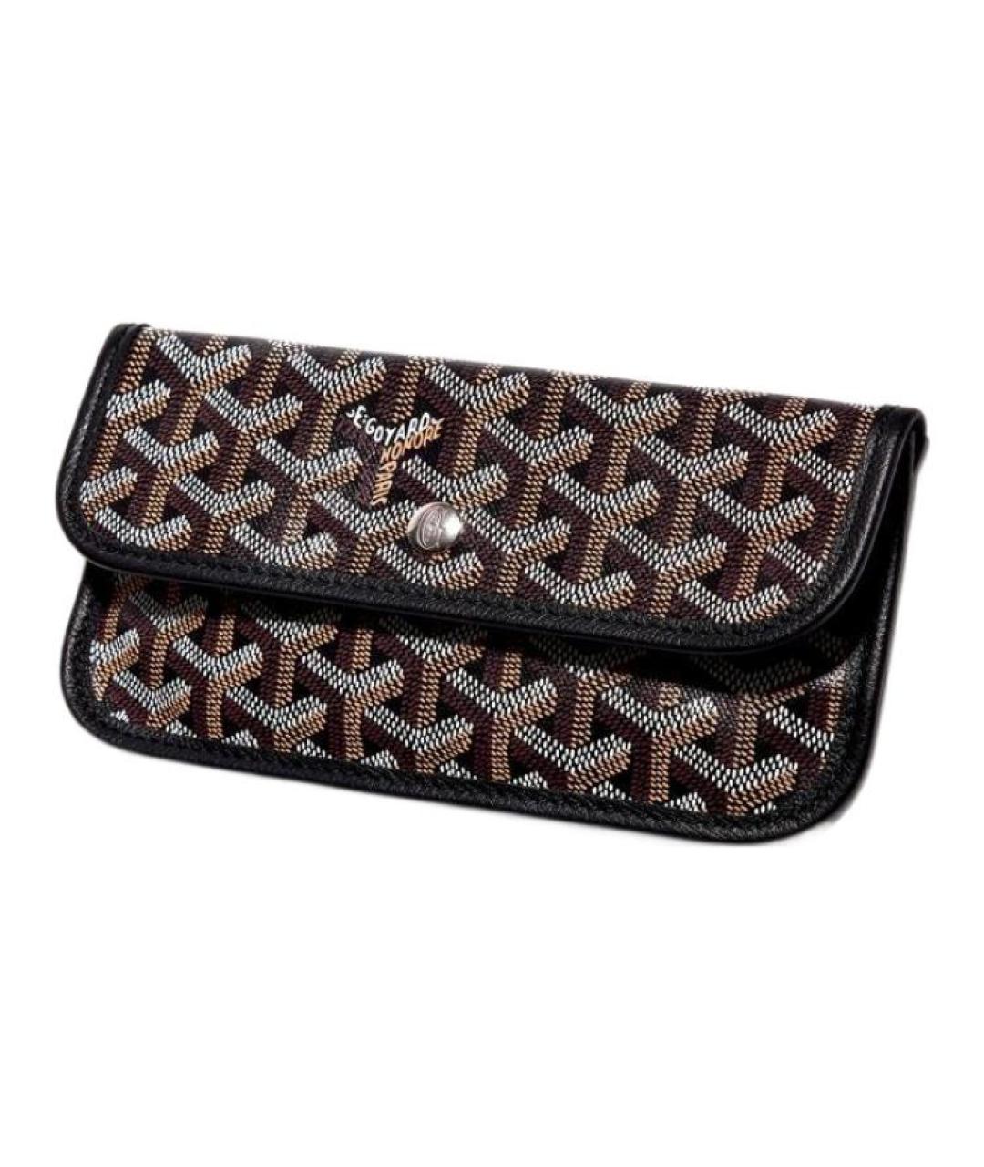 GOYARD Черная кожаная сумка тоут, фото 4