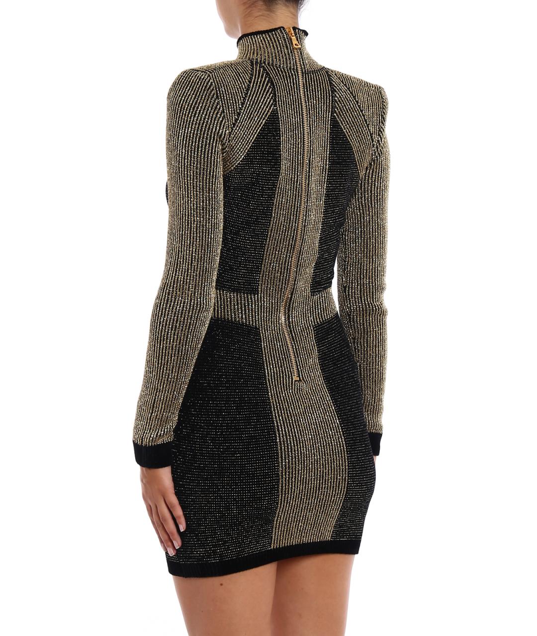 BALMAIN Мульти коктейльное платье, фото 3