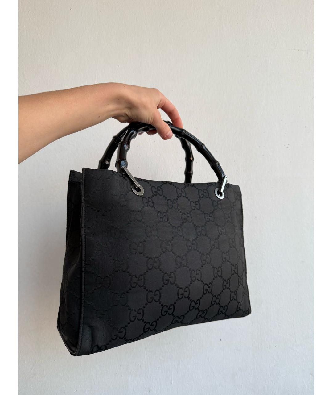GUCCI Черная сумка с короткими ручками, фото 2