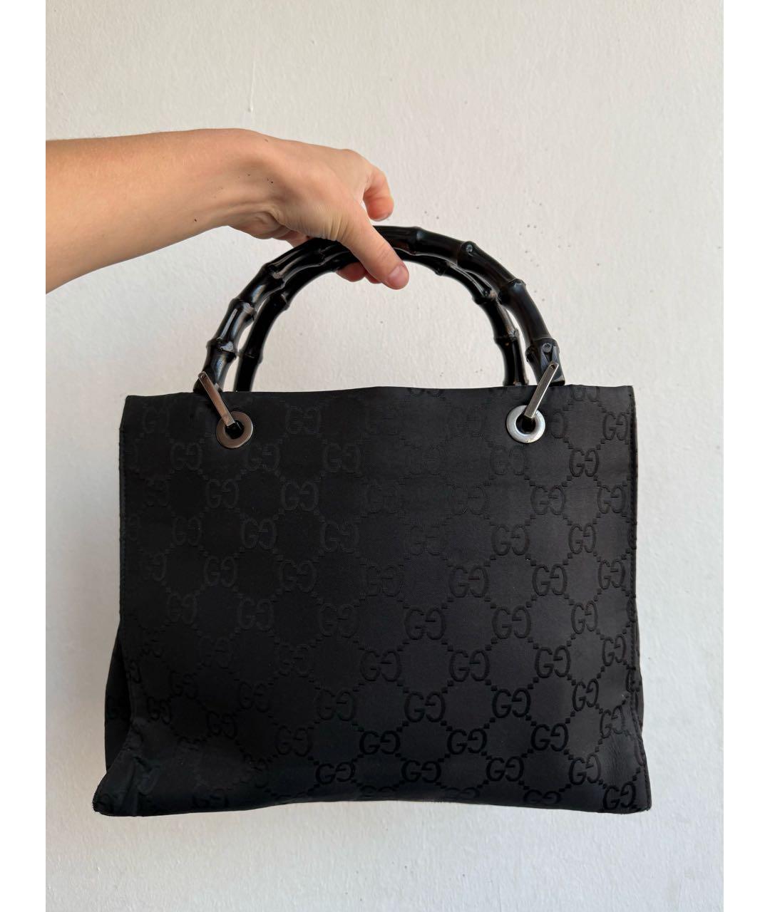 GUCCI Черная сумка с короткими ручками, фото 7