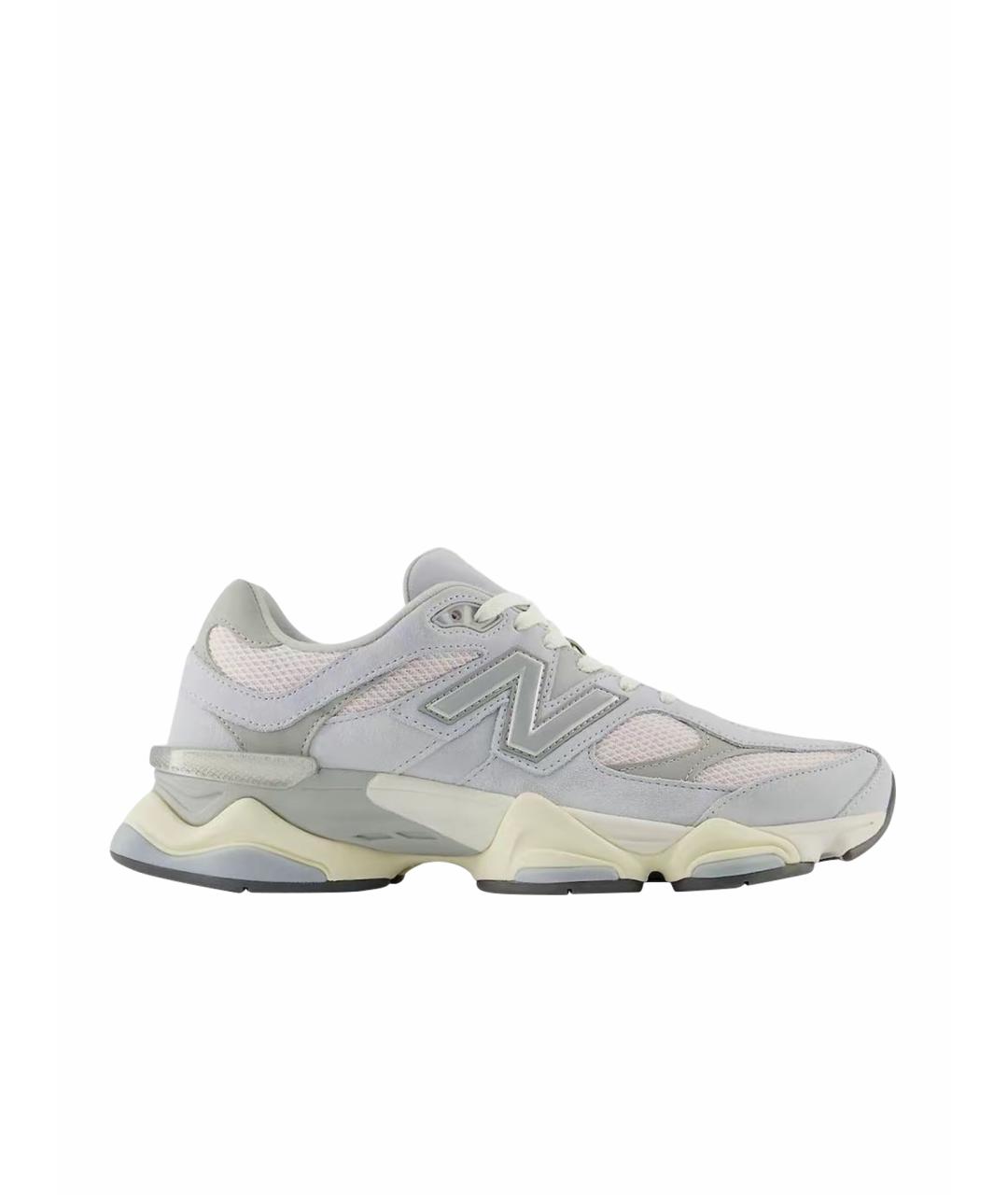 NEW BALANCE Серые замшевые кроссовки, фото 1