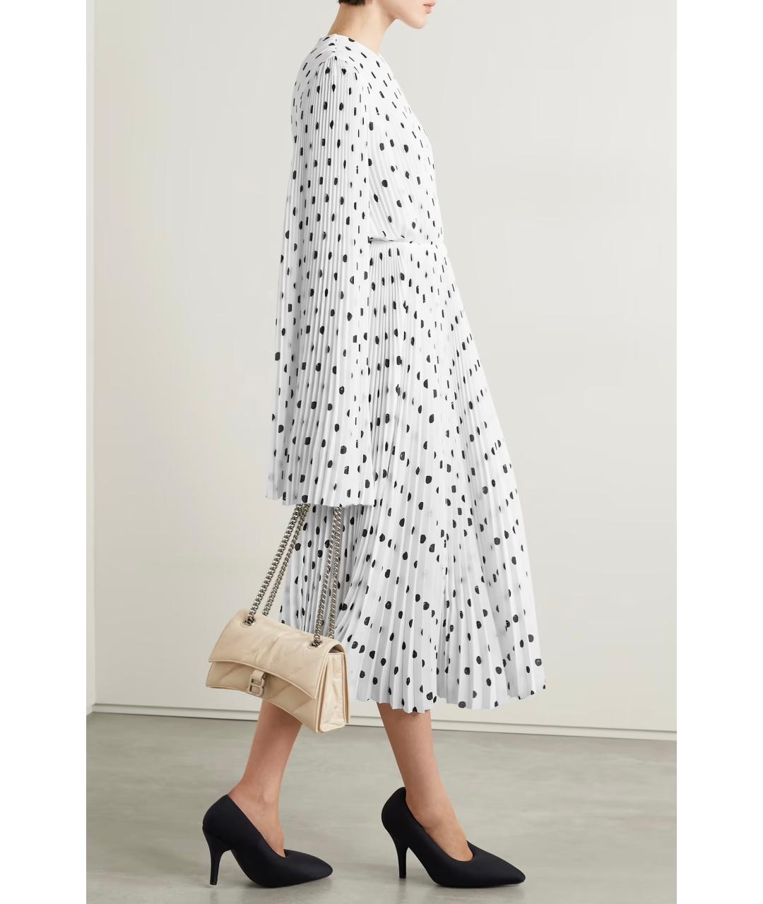 BALENCIAGA Белое коктейльное платье, фото 7