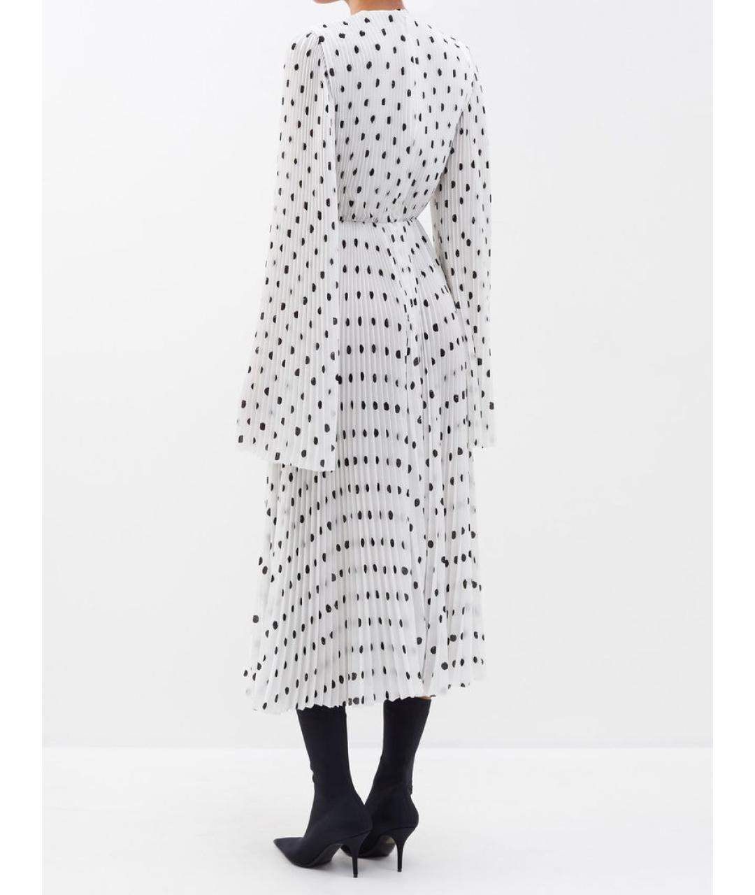 BALENCIAGA Белое коктейльное платье, фото 4
